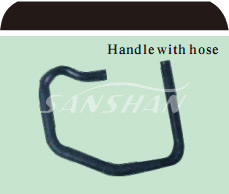 Handle with hose