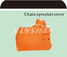 Chain sprocket cover